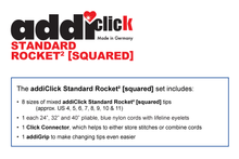 Load image into Gallery viewer, AddiClick Standard Rocket (aiguilles carrées)